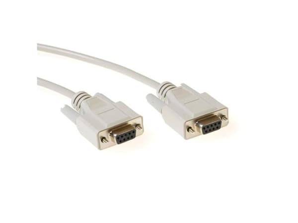 ACT Serial printer cable 9 pin D-sub female - 9 pin D-sub female 5 m