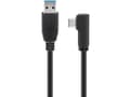 Pikkukuva 2 / 3: Goobay 66501, 1 m, USB A, USB C, USB 3.2 Gen 1 (3.1 Gen 1), 5000 Mbit/s, Musta