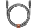 Miniatyrbild 2 av 2: Native Union Belt, 2,4 m, USB C, USB C, USB 2.0, 0,48 Gbit/s, Svart, Vit