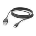 Miniatyrbilde 1 av 4: Hama Ladekabel USB-A til Micro-USB Svart 3.0m