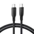 Miniatyrbild 1 av 9: Joyroom USB-C till USB-C kabel 60W 1m Multi-Color - Svart