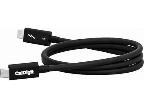 CalDigit Thunderb-t - USB-C USB-kabel 2 m svart (CD-TB4-A20B-540)