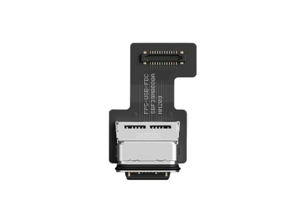 Fairphone F5USBC-1ZW-WW1, Charging port, Fairphone, Fairphone 5, Black, 13.1 mm, 20.2 mm