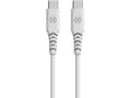 Miniatyrbilde 2 av 2: Celly Planet Collection - USB-kabel - 24 pin USB-C (hann) til 24 pin USB-C (hann) - 1.5 m - hvit