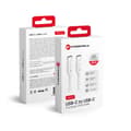 Miniatyrbild 6 av 6: Forcell USB-C till USB-C kabel 3m 100W - Vit
