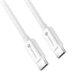 Miniatyrbild 1 av 6: Forcell USB-C till USB-C kabel 3m 100W - Vit