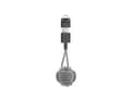 Miniatyrbild 2 av 4: Native Union Key, Svart, Vit, USB A, Lightning, 0,15 m, Hankoppling, Hankoppling