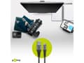 Miniatyrbild 4 av 5: Wentronic 49283, 2 m, Micro-USB B, USB A, USB 2.0, 0,48 Gbit/s, Svart, Grå