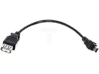 goobay - USB-adapter - mini-USB typ B (han) till USB (hun) - USB 2.0 - 20 cm