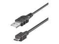 Pikkukuva 1 / 4: Wentronic goobay - USB-kaapeli - Micro-USB Type B (M) bis USB (M) - 1 m (46800) - 1 m (46800)