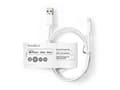 Miniatyrbild 4 av 4: Nedis - Laddnings-/datakabel - USB hane till Lightning hane - 1 m - vit