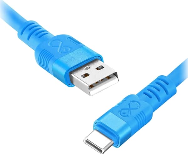 Orno USB cable USB-A cable - USB-C eXc WHIPPY Pro, 0.9M, 60W, fast charging, pastel mix color