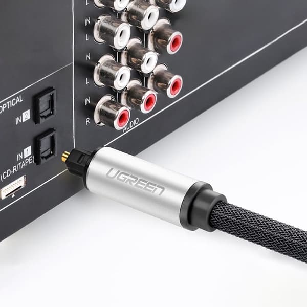 UGreen Audio Optical Toslink/SPDIF 3m Kabel - Grå