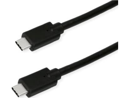 ROLINE GREEN 11.44.9072, 1,5 m, USB C, USB C, USB 3.2 Gen 2x2, 20 Gbit/s, Svart