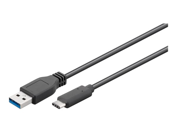 Wentronic Goobay USB 3.0 SuperSpeed Kabel > USB-C™, 0.15 m - USB 3.0-Stecker (Typ A) > USB-C Stecker (45247)