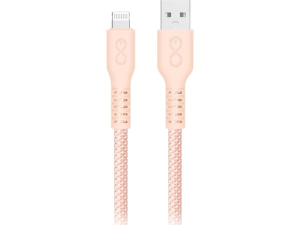 Orno USB-A-kabel - Lightning eXc IMMORTAL, 2m, 30W, snabbladdning, blandade färger
