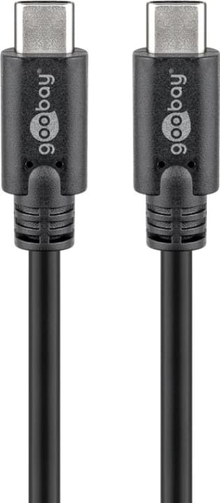 Goobay Sync & Charge SuperSpeed USB-C™-kabel (USB 3.2 Gen 1), USB-PD, 1,5 m USB-C™ plugg > USB-C™ plugg