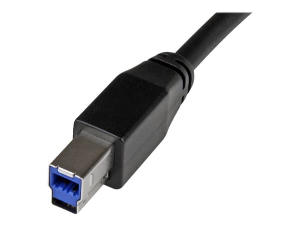 StarTech.com 30ft USB 3.0 USB-A to USB-B Cable - M/M - Active - USB Type-A to USB Type-B Cable - USB 3.1 Gen 1 (5 Gbps) Cable (USB3SAB10M) - USB-kabe
