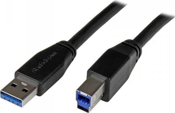 StarTech.com 30ft USB 3.0 USB-A to USB-B Cable - M/M - Active - USB Type-A to USB Type-B Cable - USB 3.1 Gen 1 (5 Gbps) Cable (USB3SAB10M) - USB-kabe