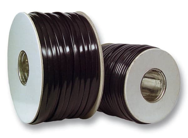 EFB-Elektronik Modular flatkabel 10-ledare svart, ring 100 m Tillverkare: EFB Elektronik (91110.100)