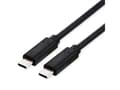 Miniatyrbild 2 av 4: ROLINE 11029092, 0,8 m, USB C, USB C, USB4 Gen 3x2, 40 Gbit/s, Svart