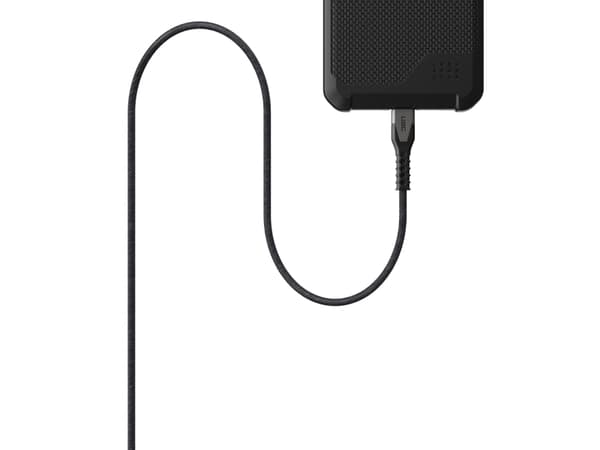 Urban Armor Gear Kevlar, 1,5 m, USB C, USB C, USB 2.0, 0,48 Gbit/s, Sort, Grå