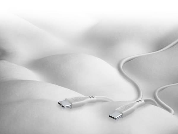 Cellularline 8018080430749, 1,2 m, USB C, USB C, Grå
