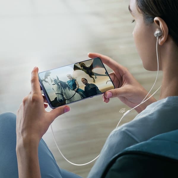 Joyroom In-Ear Hörlurar USB-C - Vit