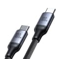 Miniatyrbild 2 av 6: Joyroom 2in1 USB-C till USB-C kabel 100W 1.5m - Svart