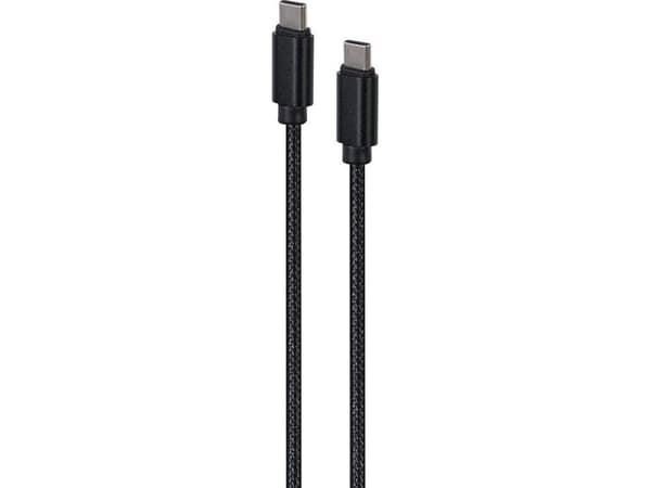 Cablexpert - USB-kabel - 24 pin USB-C (hane) till 24 pin USB-C (hane) - USB 2.0 - 2.1 A - 1.8 m - up to 480 Mbps - svart