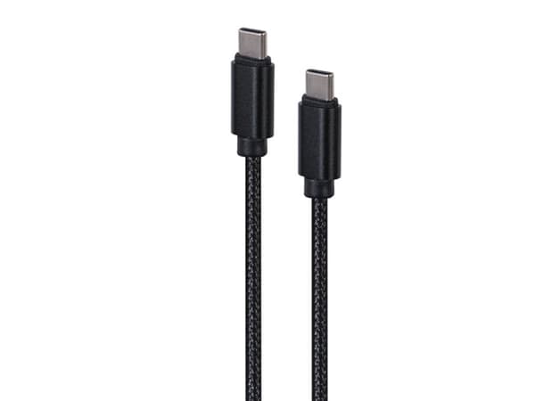 Cablexpert - USB-kabel - 24 pin USB-C (hane) till 24 pin USB-C (hane) - USB 2.0 - 2.1 A - 1.8 m - up to 480 Mbps - svart