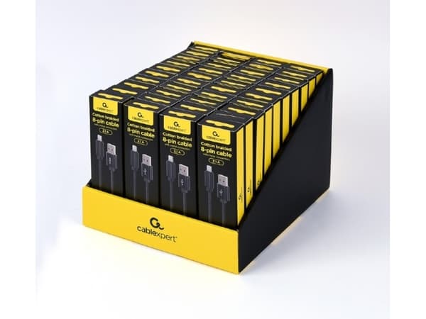 Cablexpert - Lightning-kaapeli - USB han til Lightning han - 1,8 m - lajittelu