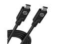 Miniatyrbild 1 av 2: Akasa AK-CBUB67-10BK, 1 m, USB C, USB C, 40 Gbit/s, Svart