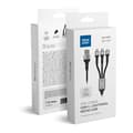Miniatyrbild 2 av 2: Blue Star USB-A Till Micro-USB/USB-C/Lightning Kabel 1.2m