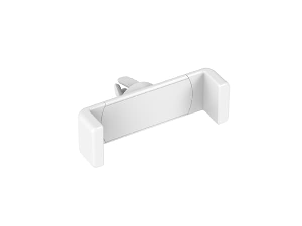Sinox universal mobilholder til bilens ventilationskanaler. Hvid