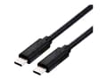 Miniatyrbild 1 av 4: ROLINE 11029091, 0,5 m, USB C, USB C, USB4 Gen 3x2, 40 Gbit/s, Svart
