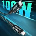 Miniatyrbild 2 av 5: Ugreen US300 USB-C till USB-C kabel 480Mb/s 5A 2m - Svart