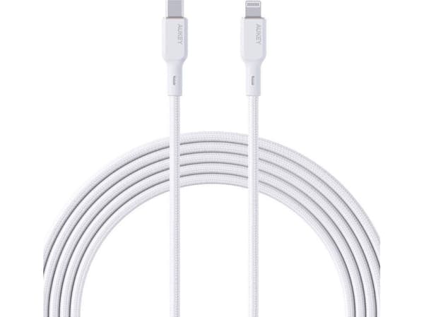 Aukey CB-NCL2 USB-C til Lightning 1,8 m (loddet)