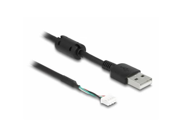 Delock - USB-kabel - USB (hann) til 4 pin SMT (P) - 1.5 m - 2 mm pitch - svart