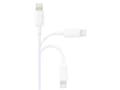 Miniatyrbild 3 av 5: Renkforce RF-5724088, 3 m, Lightning, USB A, Hankoppling, Hankoppling, Vit