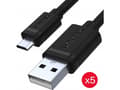 Pikkukuva 2 / 2: Unitek Y-C4007BK - USB-kaapelipaketti - lajittelu
