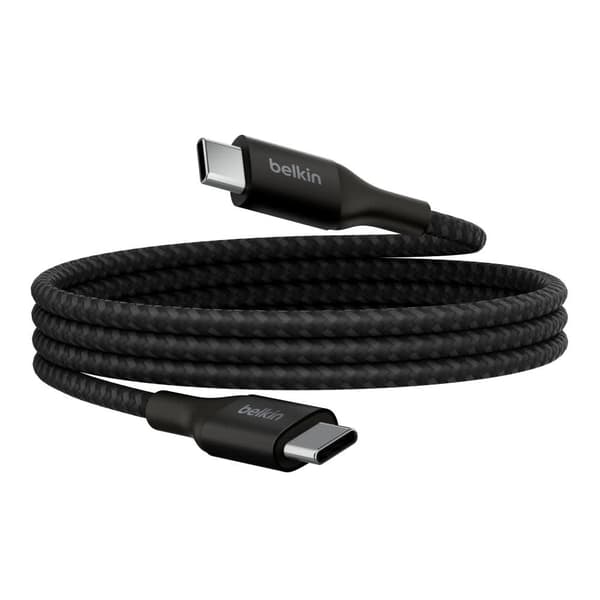 Belkin BOOST CHARGE 240W USB-C til USB-C-kabel, 1 m, svart
