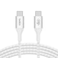 Miniatyrbilde 2 av 5: Belkin BOOST CHARGE 240W USB-C til USB-C-kabel, 1 m, hvit