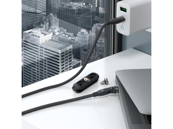 RealPower MagneticCharge 100, 1 m, USB C, Lajittelu