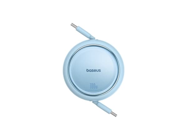 Baseus Free2Pull, 1 m, USB C, USB C, USB 2.0, 0,48 Gbit/s, Blå