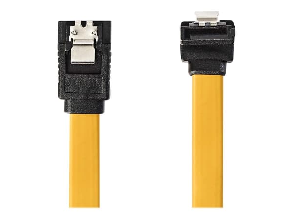 Nedis CCGP73255YE10, 1 m, SATA 7-pin, SATA 7-pin, Uros/uros, Musta, Keltainen, Yläreuna