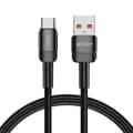 Miniatyrbild 1 av 6: Tech-Protect USB-C till USB-A kabel Ultraboost Evo 1m - Svart