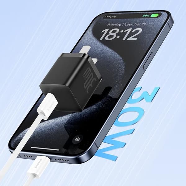 Baseus USB-C till USB-C kabel Superior 30W 480Mb/s kabel 1m
