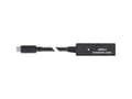 Miniatyrbilde 2 av 4: InLine® USB 3.2 Gen.1 aktiv forlengelse, USB-C-plugg til USB-A-kontakt, 5m (35650D)