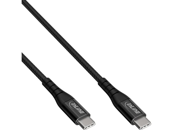 InLine 35852, 2 m, USB C, USB C, USB 2.0, 480 Mbit/s, sortering